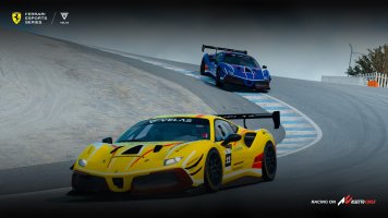 Great Racing Action In Opening Ferrari Velas Esports European Event